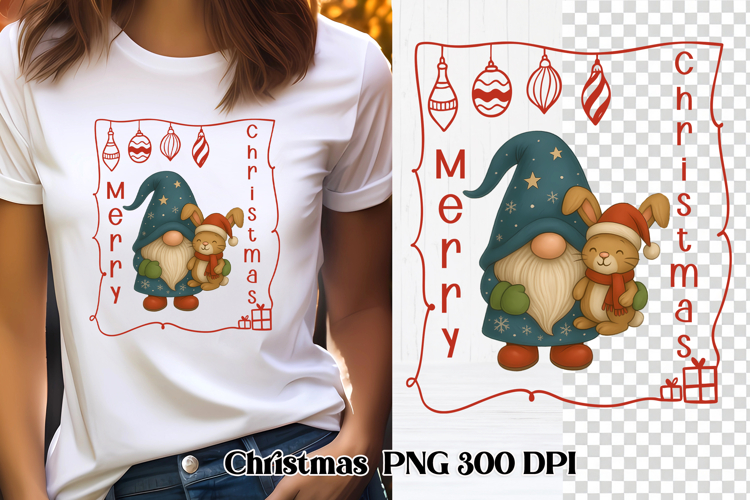Christmas gnome sublimation | Christmas clipart