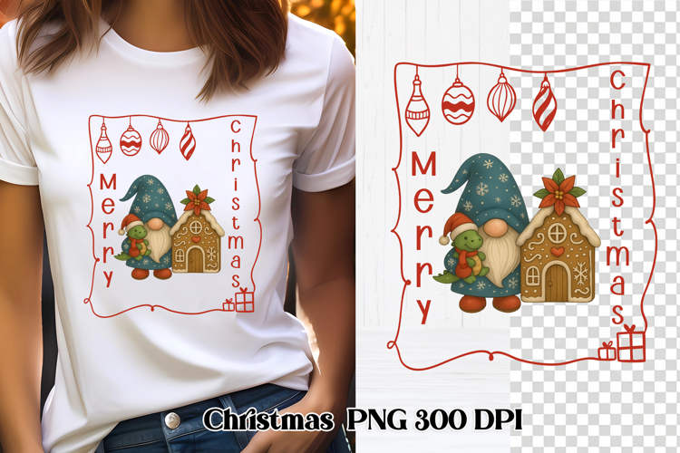 Christmas gnome sublimation | Christmas clipart