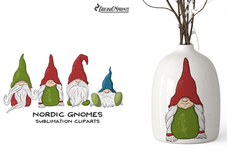 Christmas Gnome Clipart Image 6
