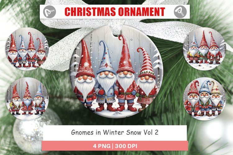 Christmas Gnome Clipart Image 5