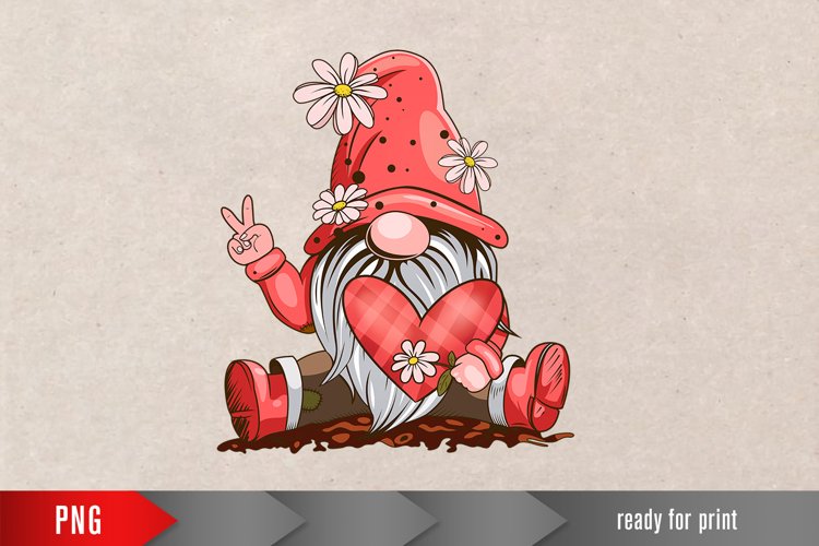 Valentine Gnome Png Image 8