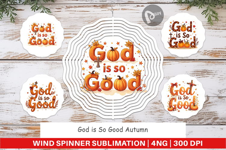 Autumn God Good Wind Spinner