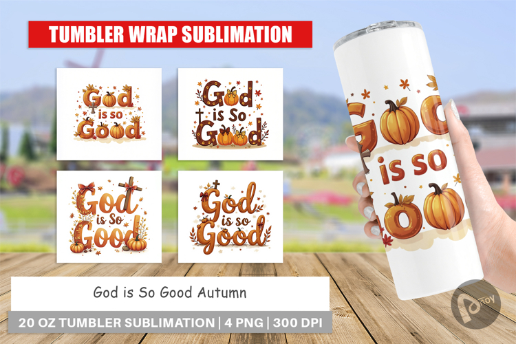 Autumn God Good Tumbler