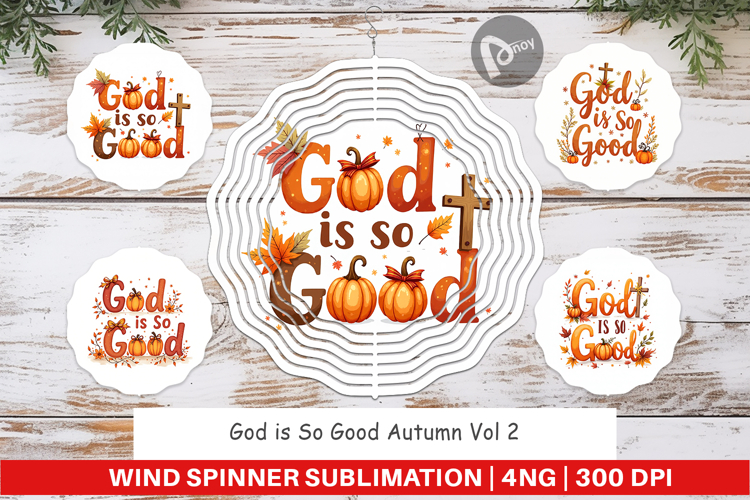 Autumn God Good Wind Spinner