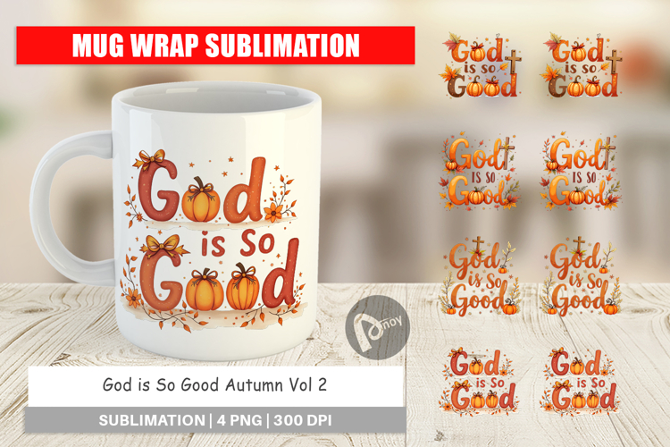Autumn God Good Mug Wrap