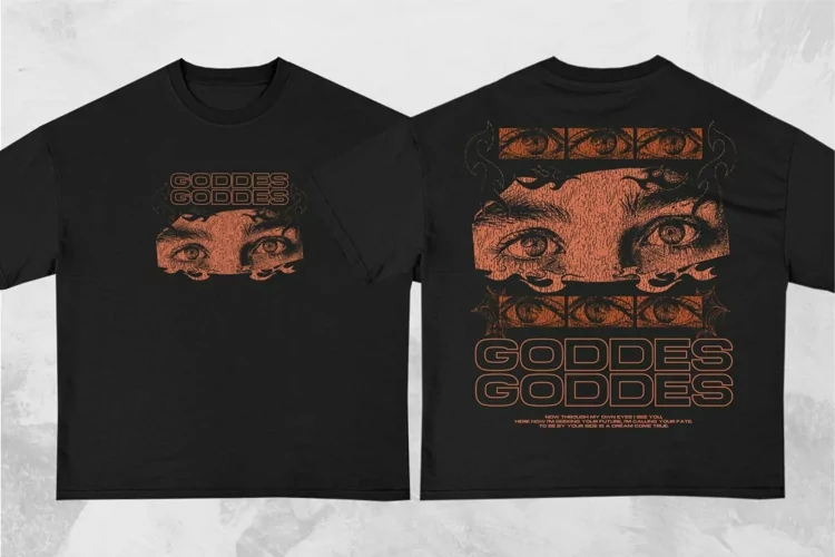 Goddes Streetwear T shirt Design