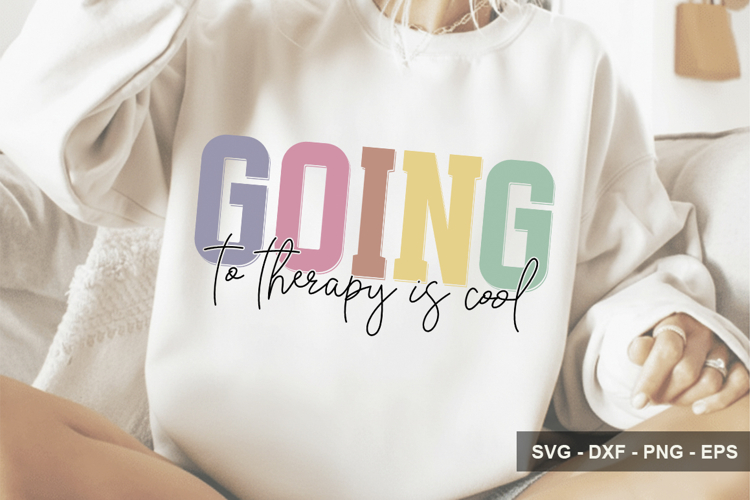 Going to Therapy is Cool - Mental Health Design