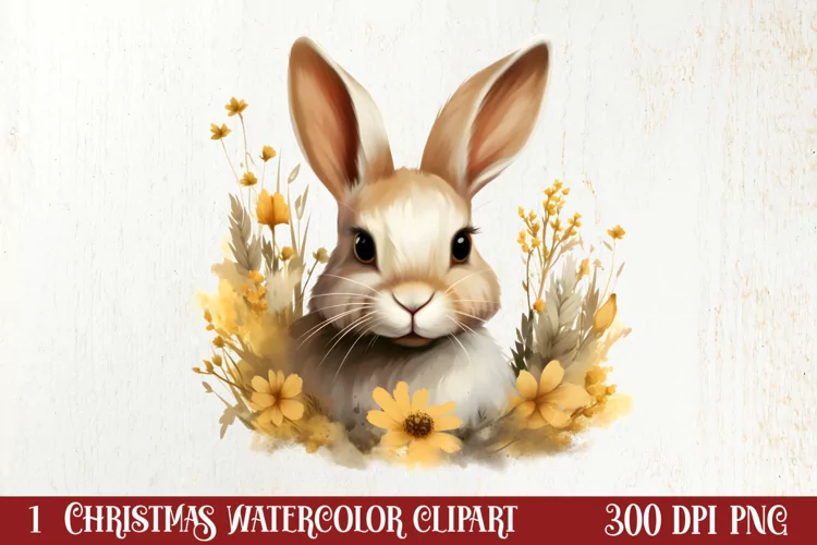 Gold Christmas Watercolor Clipart Sublimation, Christmas PNG