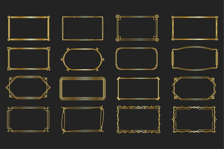 Gold Decorative Frames