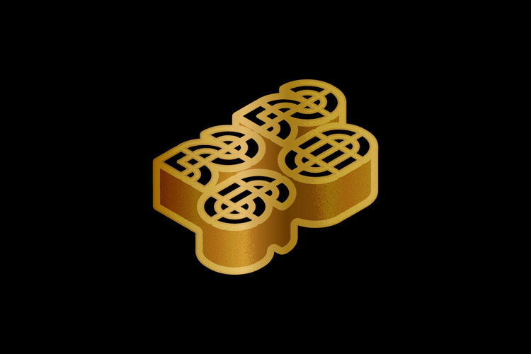 Golden 2026 new year text number logo clipart example image 1