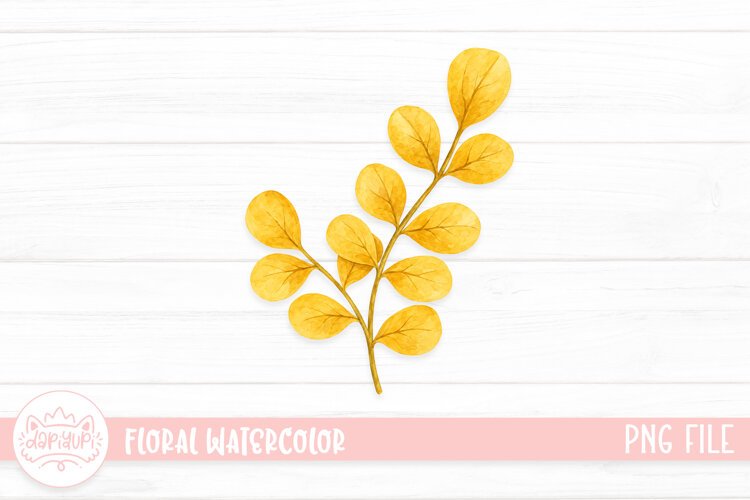 Floral Watercolor Illustration, Flower Watercolor Decoration example image 1