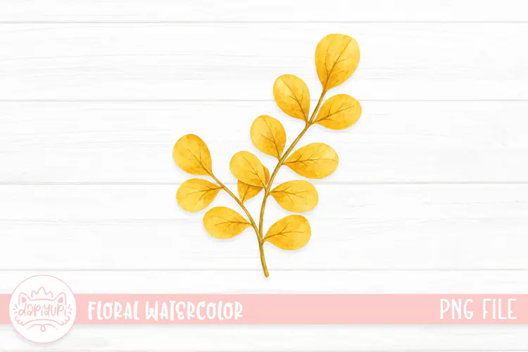 Floral Watercolor Illustration, Flower Watercolor Decoration