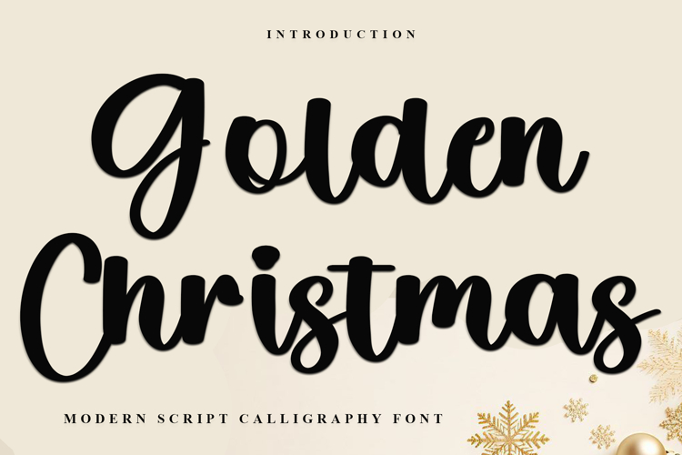 Golden Christmas