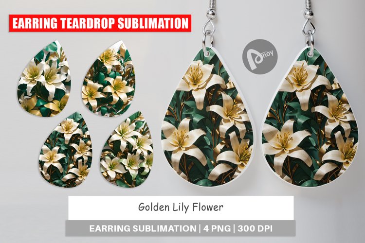 Earring Sublimation Designs Image 10