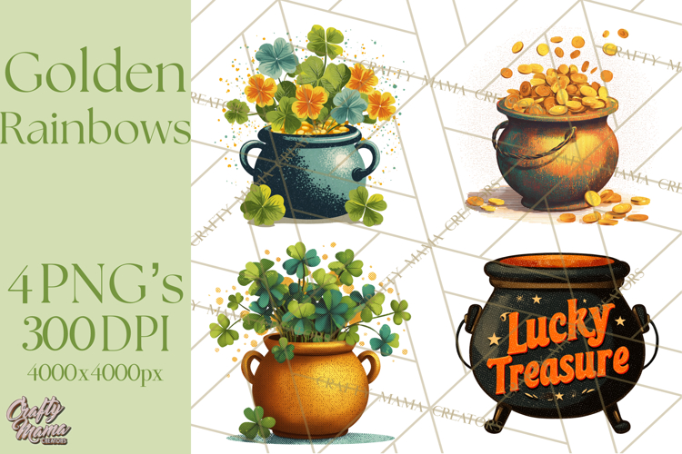 Pot Of Gold Clipart Image 11