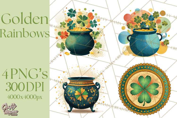 Pot Of Gold Clipart Image 12