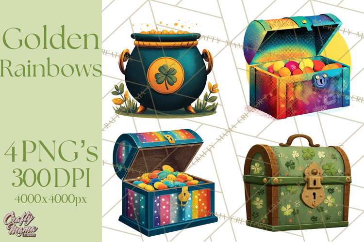 Pot Of Gold Clipart Image 13