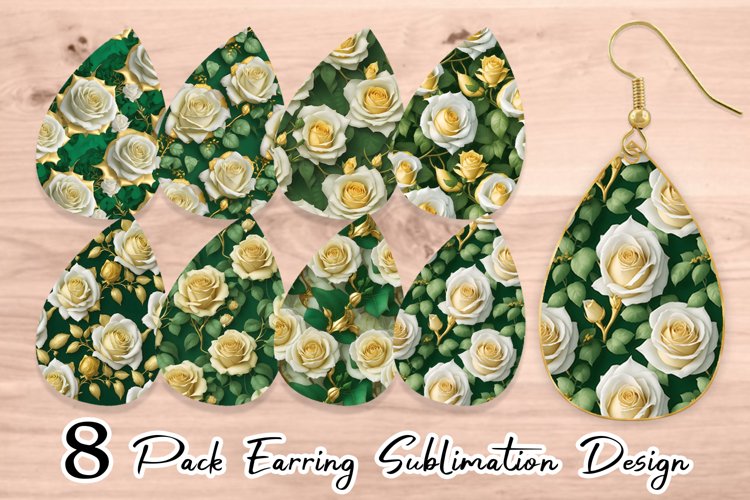 Sublimation Earring Designs Image 16