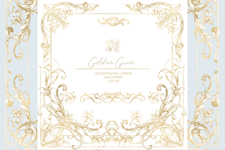 Gold Frame Png Image 23