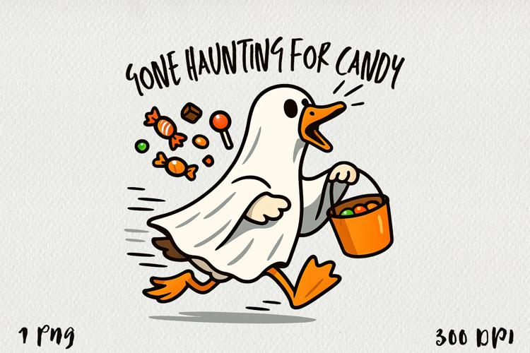 Funny Halloween PNG | Sublimation Design.