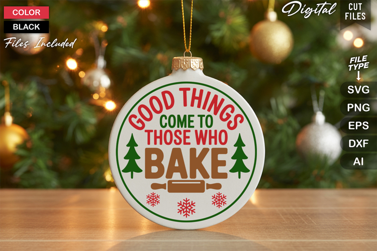 Funny Christmas Ornament Svg Image 23