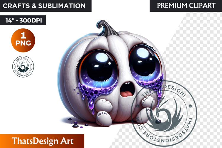 Goofy Halloween Pumpkin PNG, Funny Jack O Lantern Clipart