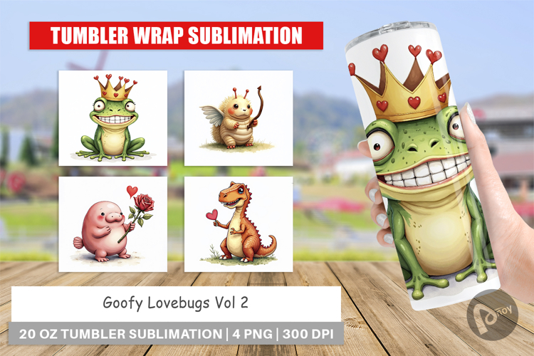 Goofy Lovebugs Tumbler