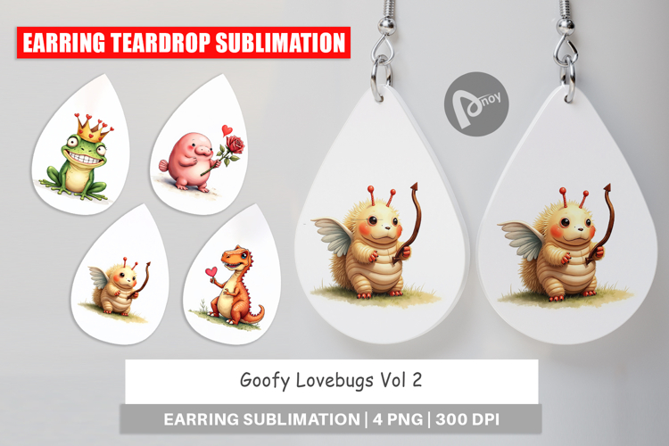 Earring Sublimation Designs Image 20