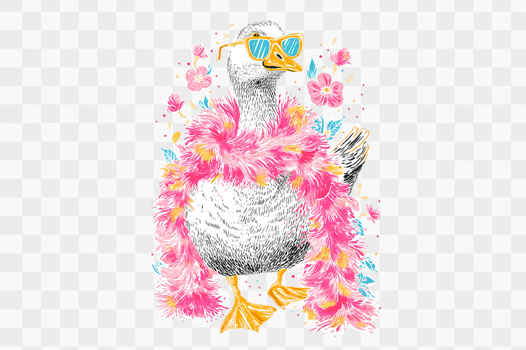 Silly Goose Bougie Sassy PNG Design