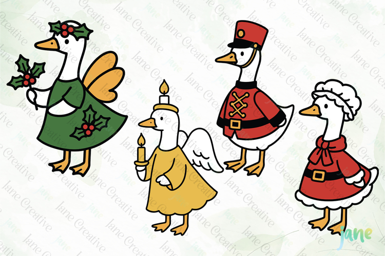 Christmas farm animal clipart Image 4