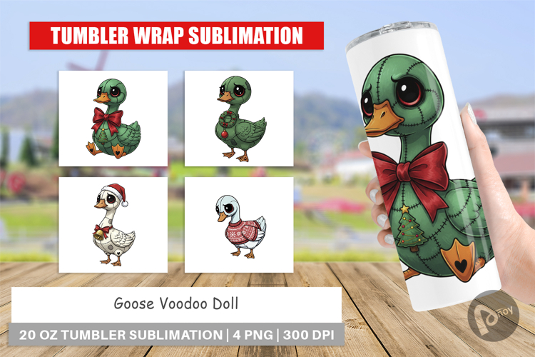 Goose Voodoo Doll Tumbler