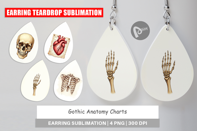 Gothic Anatomy Earring