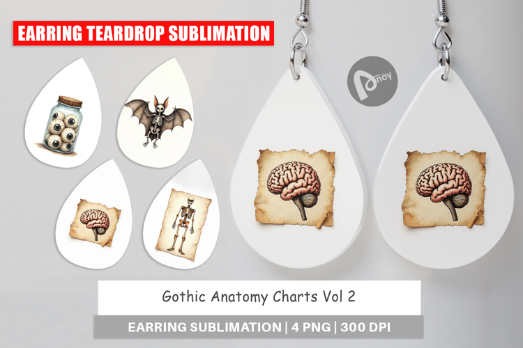 Gothic Anatomy Earring