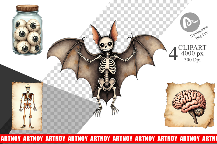 Gothic Anatomy Clipart