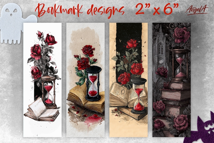 Printable Halloween Bookmark Image 3