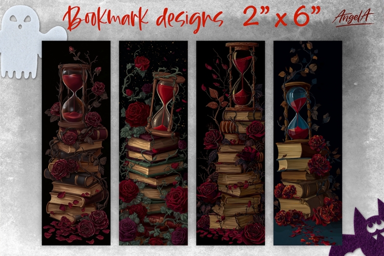 Printable Halloween Bookmark Image 2