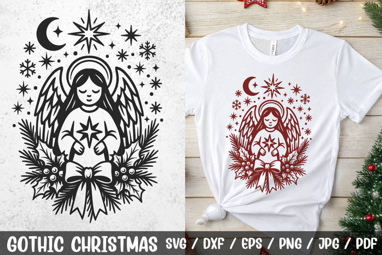 Christmas Angel Clipart Image 7
