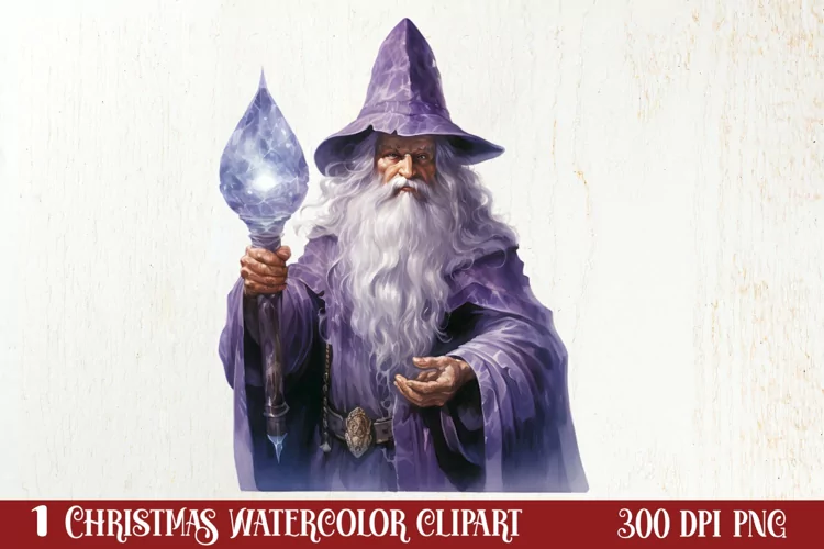 Mysterious Gothic Christmas Clipart Sublimation