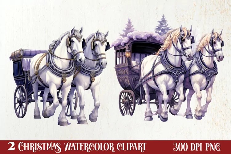 Mysterious Gothic Christmas Clipart Sublimation