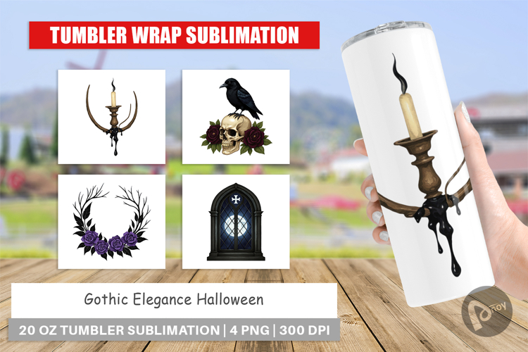 Halloween Tumbler Wrap Image 18