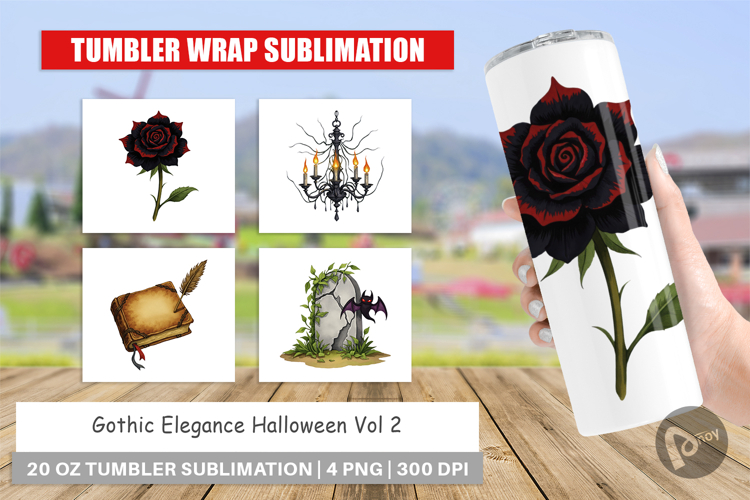 Halloween Tumbler Wrap Image 16