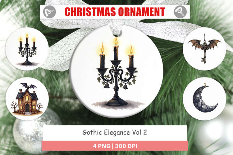 Christmas Ornament Sublimation Designs