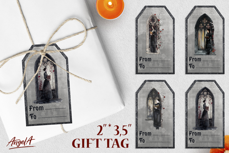 Gift Tag Clipart Image 22