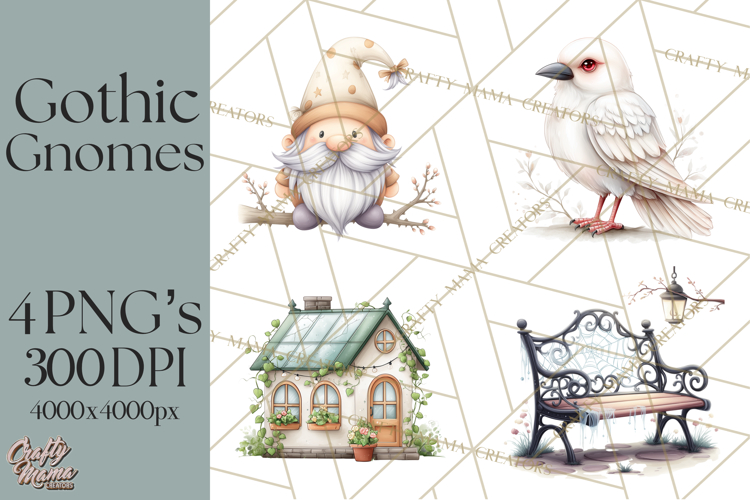 Halloween Gnome Clipart PNG, Spooky Cute Kids Halloween Png
