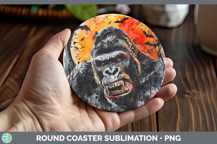 GorgeousGothic Round Coaster design.