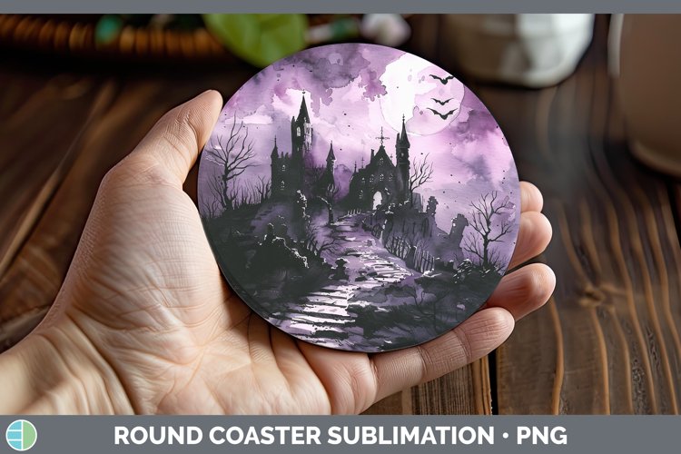 GorgeousGothic Round Coaster design.