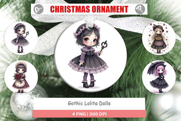 Ornament Gothic Lolita Dolls