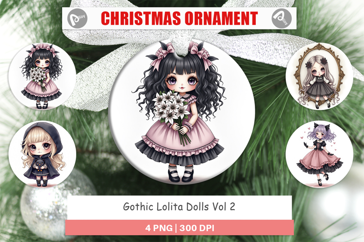 Ornament Gothic Lolita Dolls