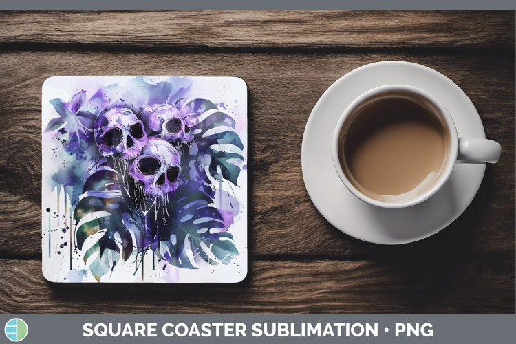 GorgeousGothic Square Coaster design.
