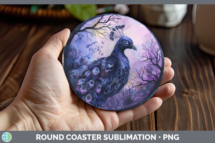 GorgeousGothic Round Coaster design.